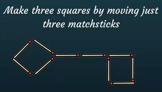 Three Matchsticks