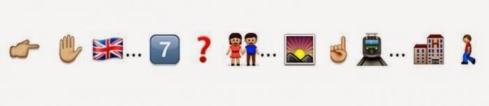 Guess this killer hindi Song from the following whatsapp emoticons